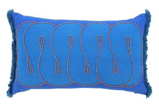 Jonathan Adler Swirl Stripe Pillow - Thumbnail 4