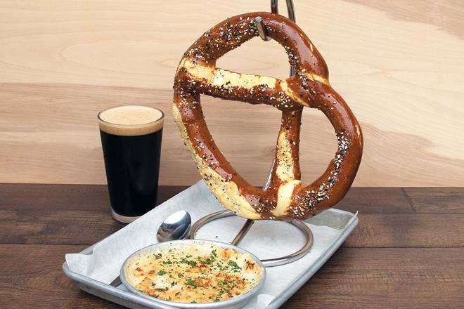 Everything Pretzel & Baked French Onion Dip