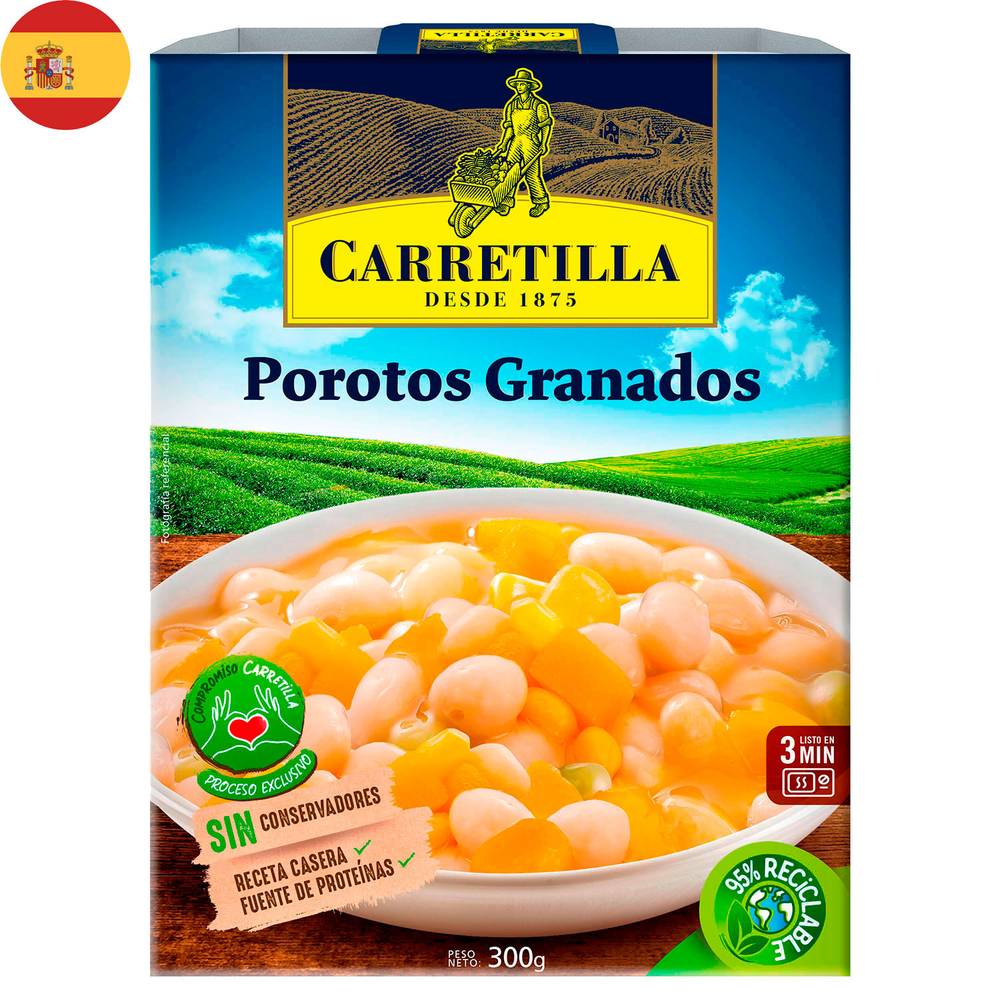 POROTOS GRANADOS CARRETILLA 300GR