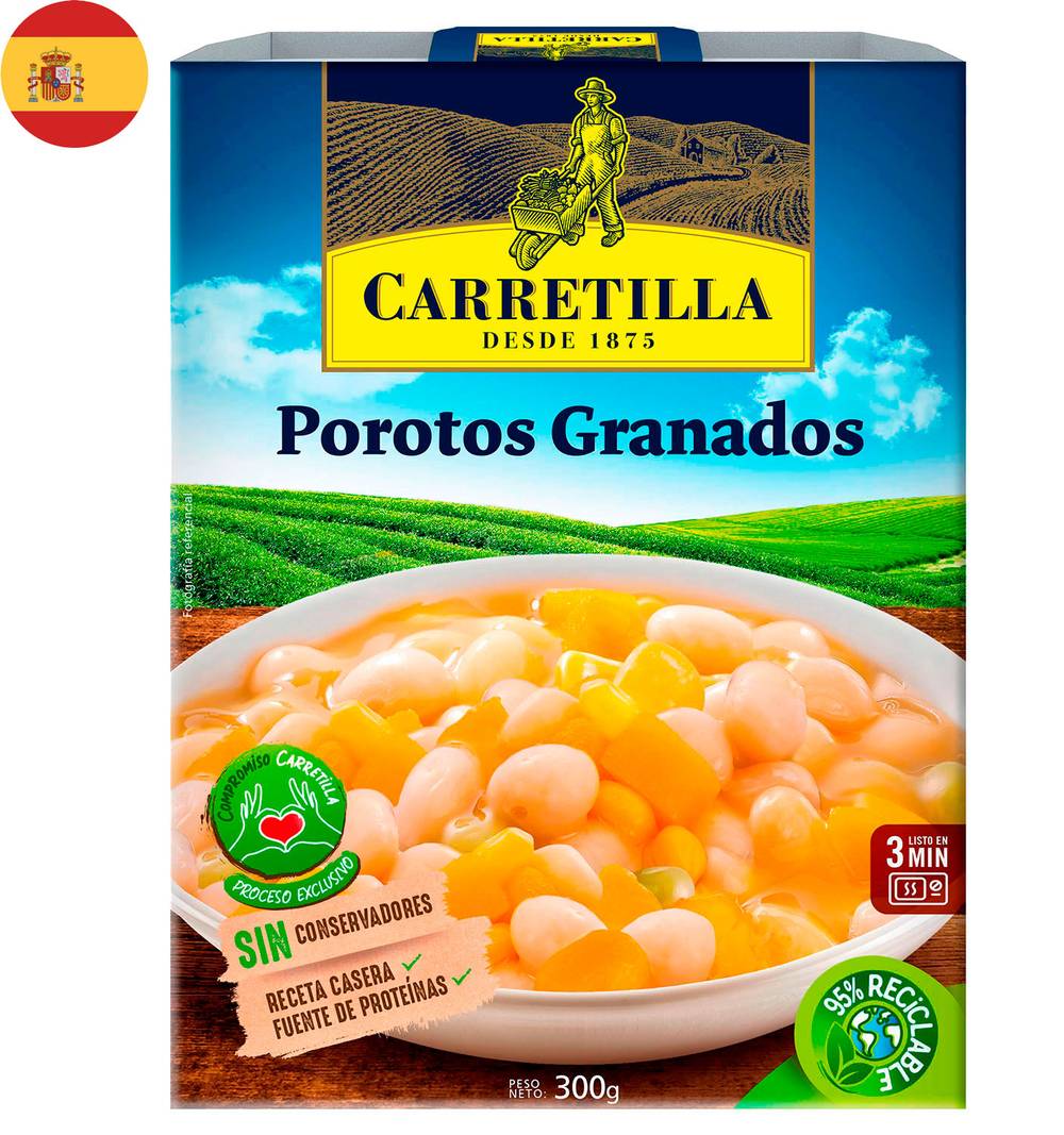 POROTOS GRANADOS CARRETILLA 300GR