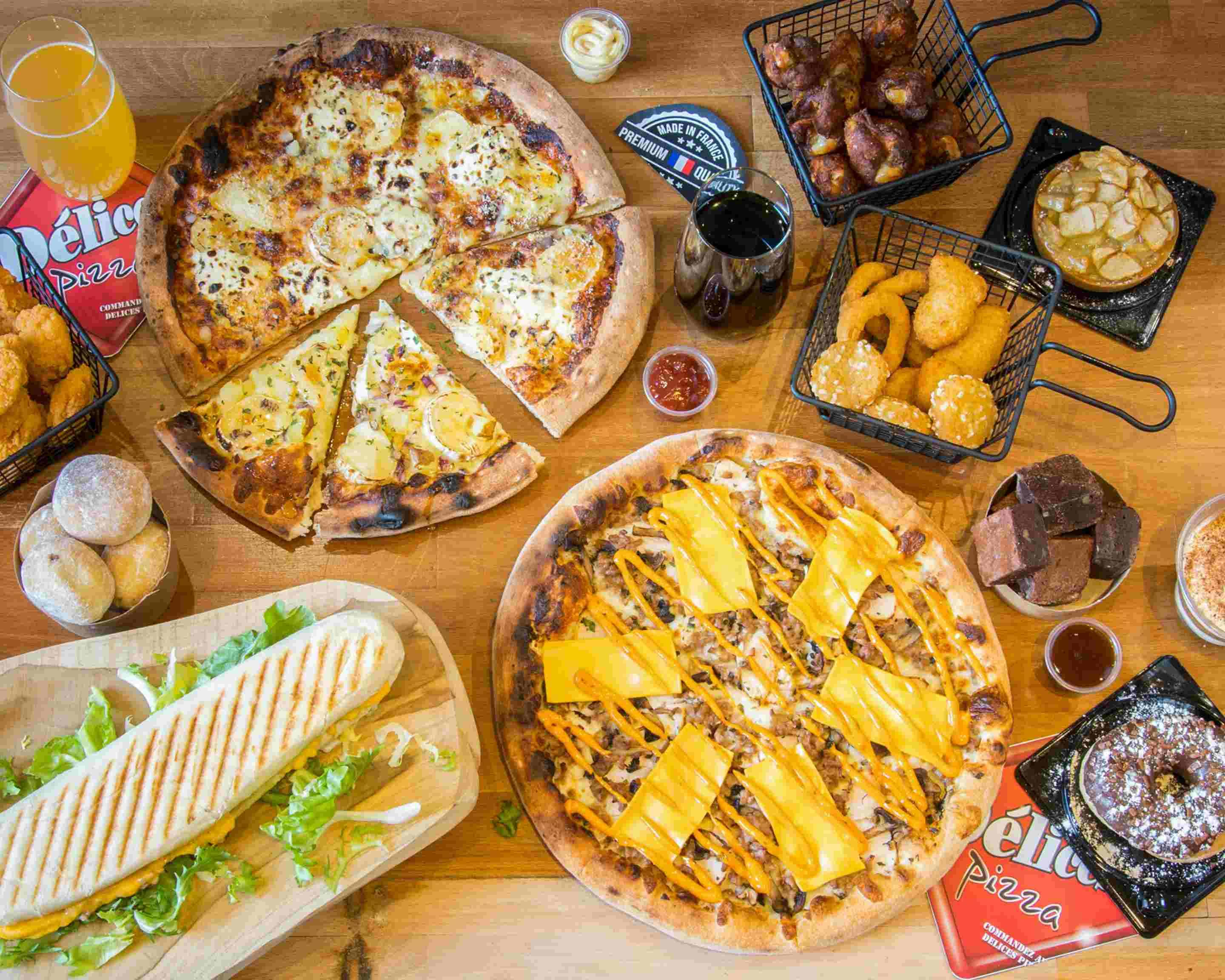 Livraison du menu Délices Pizza Vernon à Vernon 【Menu et prix】 Uber