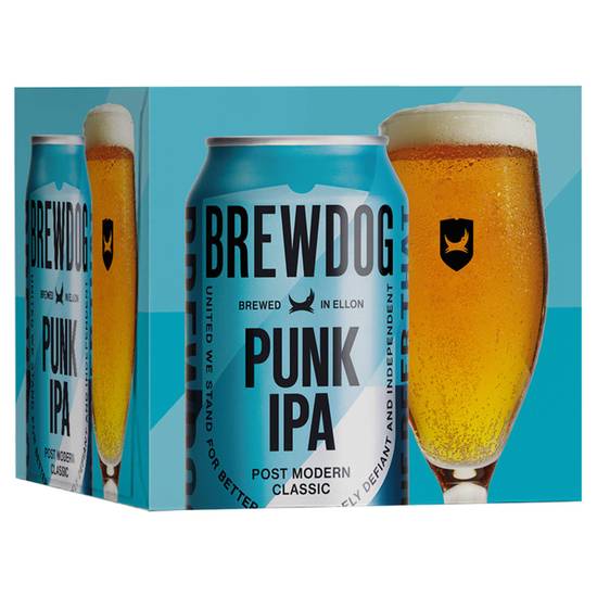 SAVE £1.00 Brewdog Punk India Pale Ale (IPA) 4x330ml
