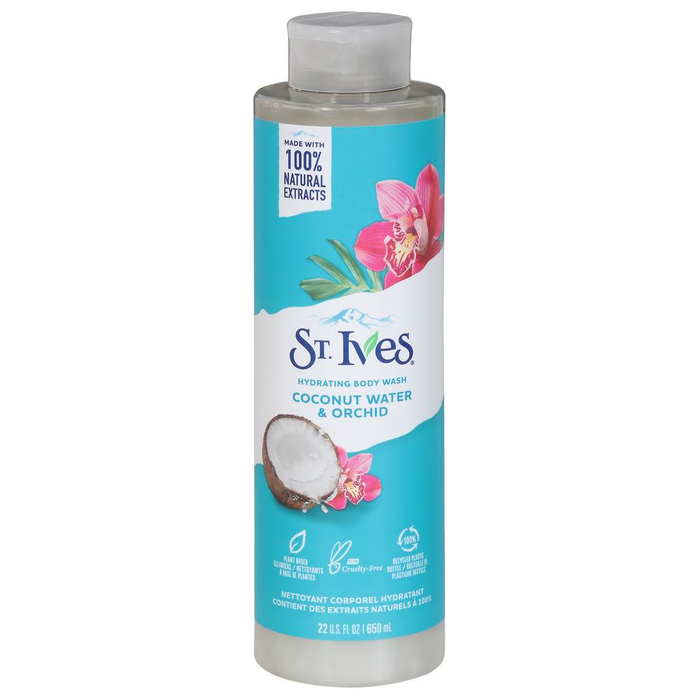 St. Ives Hydrating Body Wash Coconut Water & Orchid