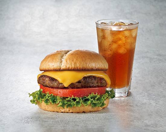 起司厚牛漢堡組合餐 Thick Beef Burger with Cheese Combo