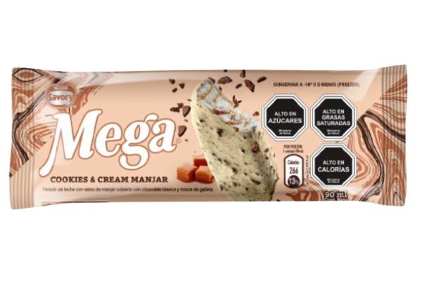 Mega Cookies&Cream Helado
