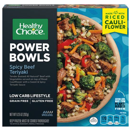 Healthy Choice Spicy Beef Teriyaki Power Bowls