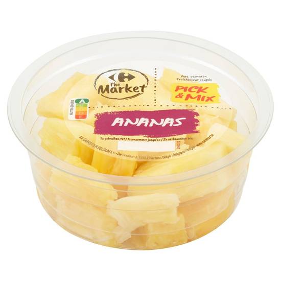 Carrefour The Market Pick & Mix Fraîchement Coupés Ananas 200 g