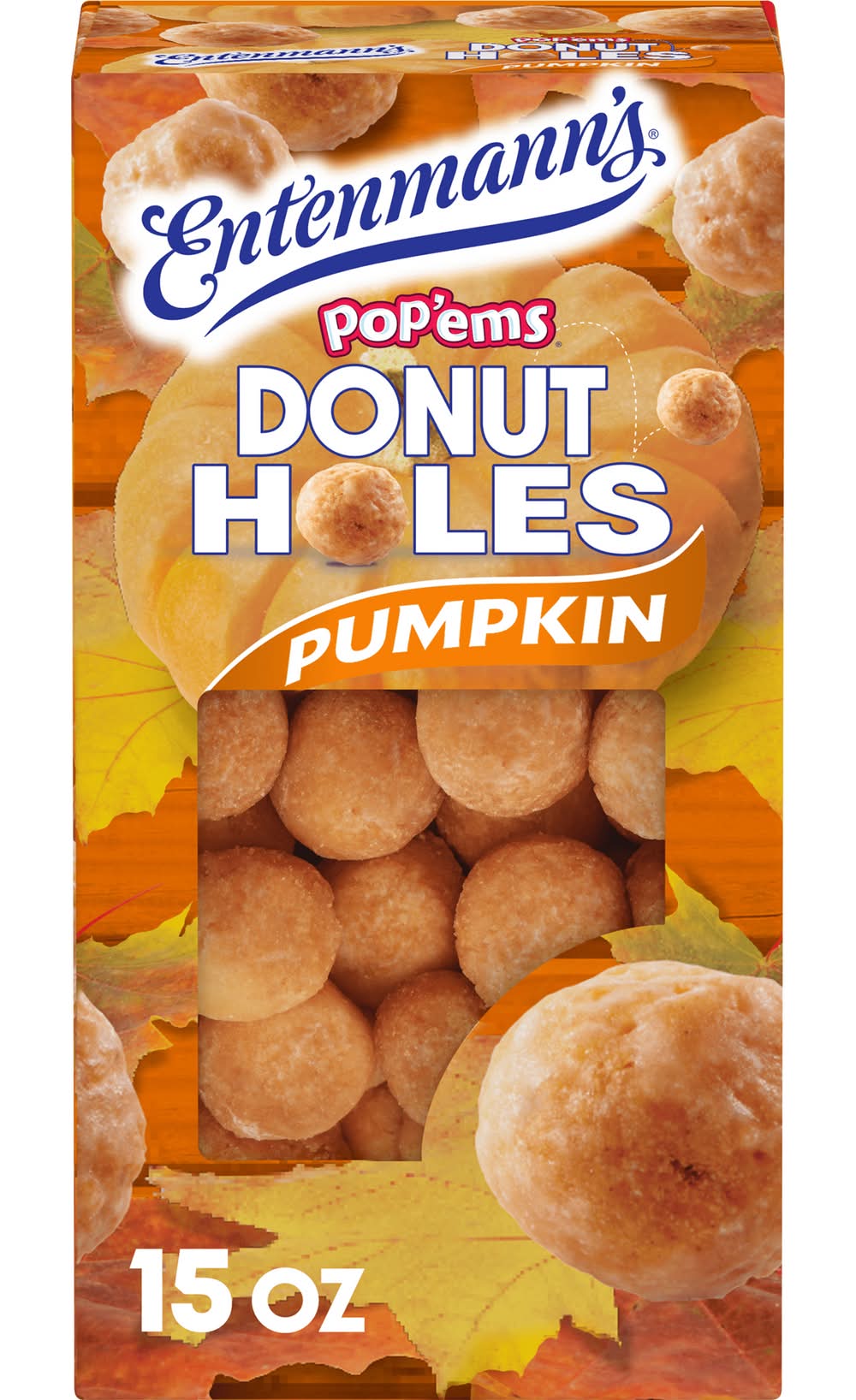 Entenmann's Pop'ems Pumpkin Donut Holes (15 oz)