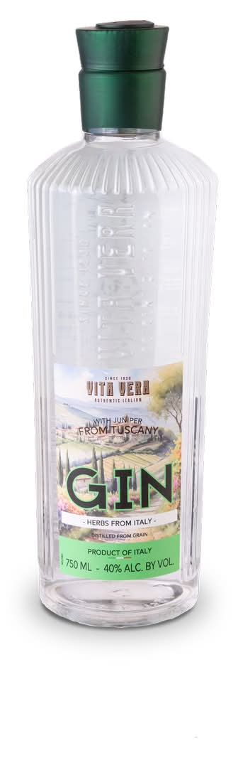 Vita Vera Distilled From Grain Botanical Gin (750 ml)