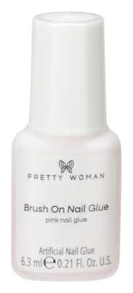 Pretty Woman Brush On Pink Nail Glue