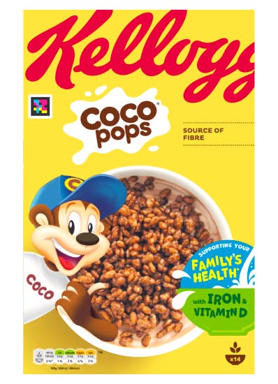 Coco Pops Chocolate Breakfast Cereal (420g)