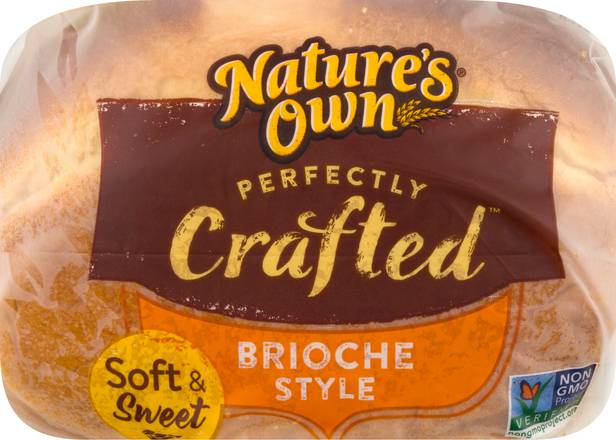 Nature's Own Perfectly Crafted Brioche Style Thick Sliced Soft & Sweet Bread