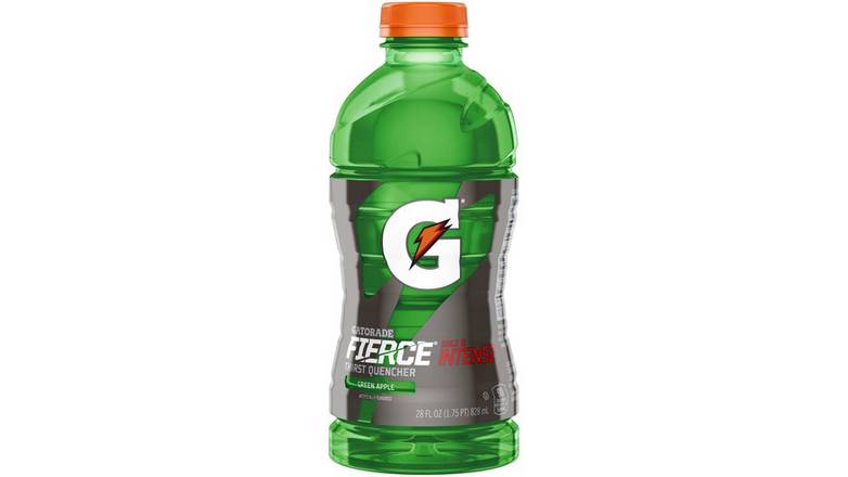 Gatarode Fierce Green Apple Thirst Quencher 28 Fluid Ounce Bottle