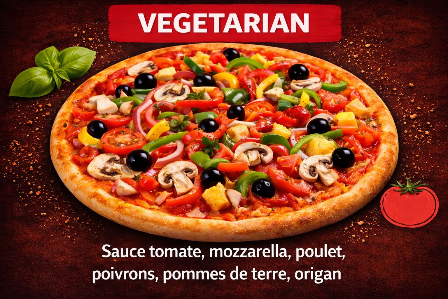 Pizza vegetarian