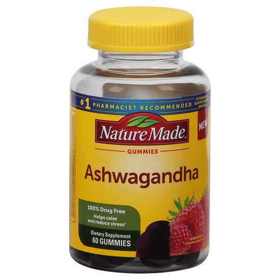 Nature Made Ashwagandha 300mg Gummies (60 ct)