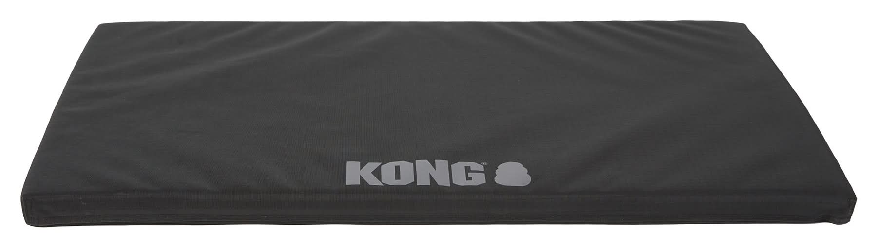 KONG® Orthopedic Comfort Crate Mat Black & Grey Medium, Large, X-Large (Color: Black, Size: 36In-Medium/Large)
