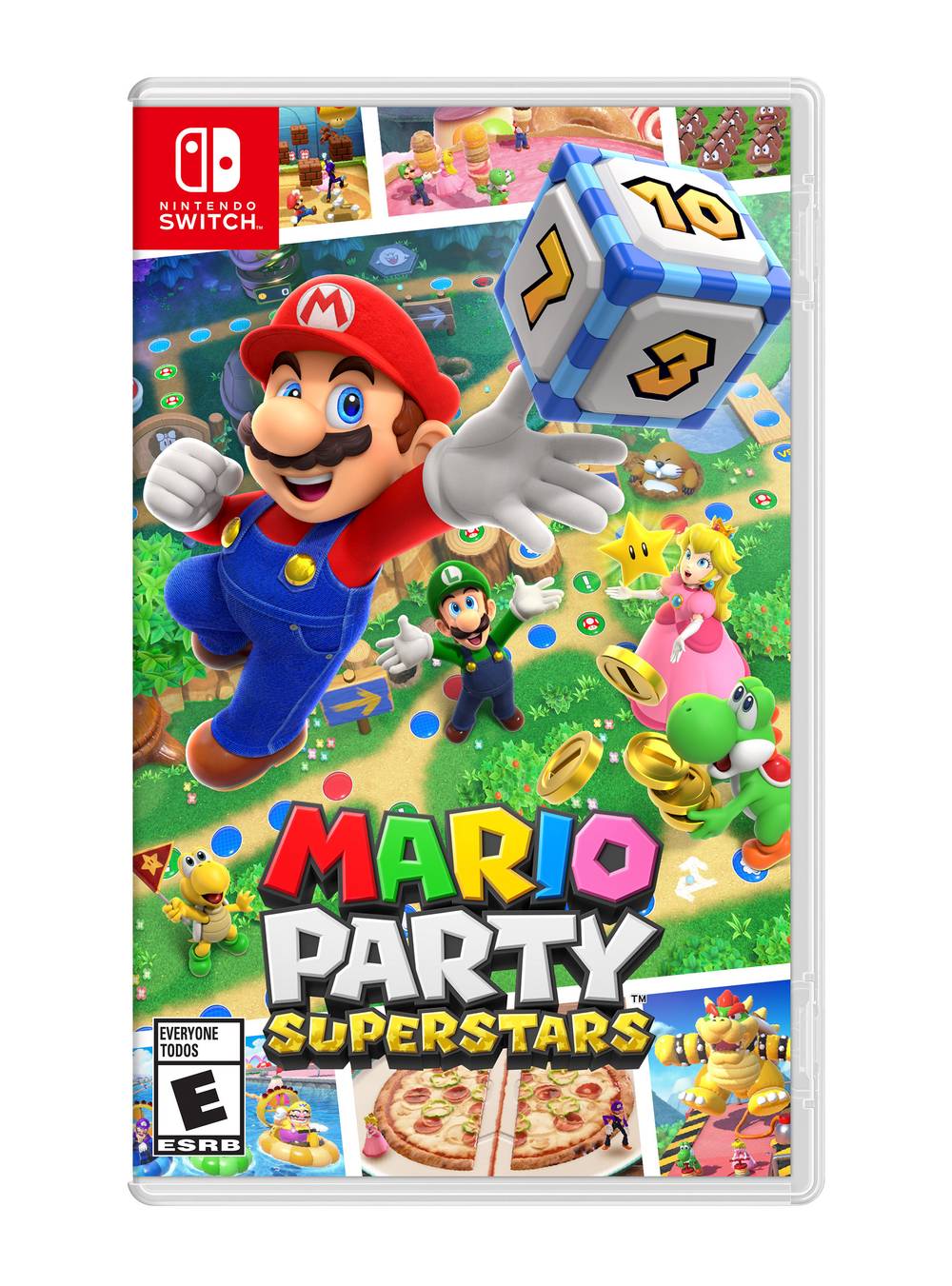Nintendo juego mario party superstars