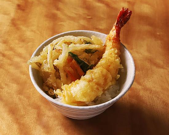 ミニ海老天丼