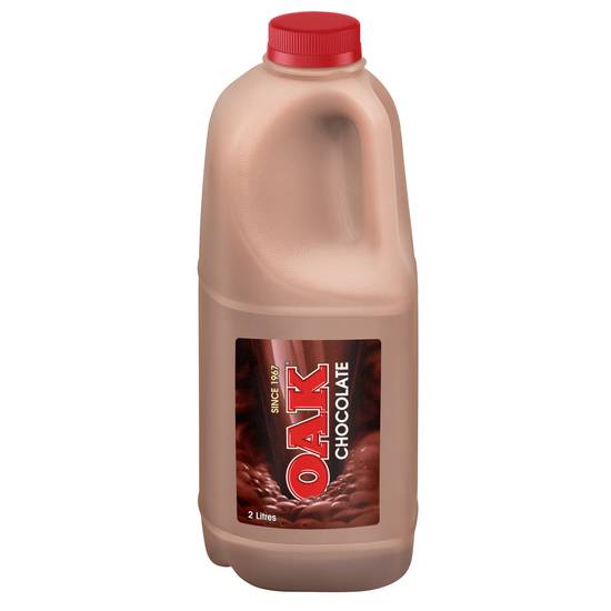 Oak Classic Chocolate Flavoured Milk 2L