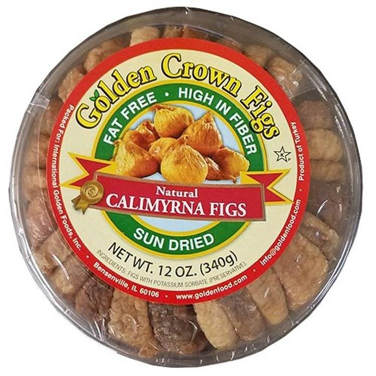 Golden Crown Figs Calimyrna (12 oz)