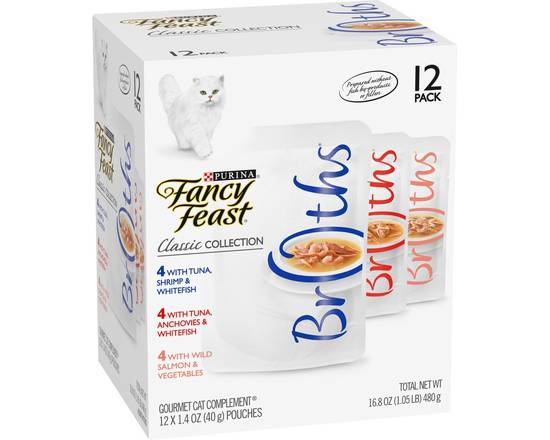 Fancy Feast · Classic Collection Cat Complement Variety Pack (12 x 1.4 oz)