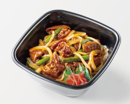 牛もつ味噌焼き重(丼タイプ)