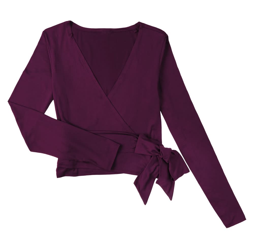 Crane Beet Yoga Top - XL