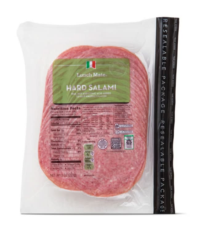 Lunch Mate Gluten Free Hard Salami (8 oz)