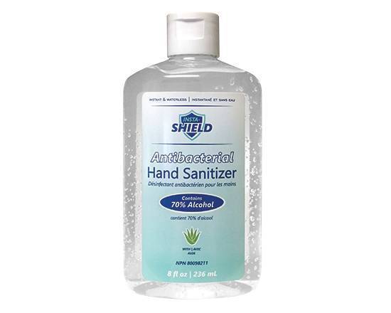 INSTASHIELD HAND SANITIZER 70% WITH ALOE 236 M