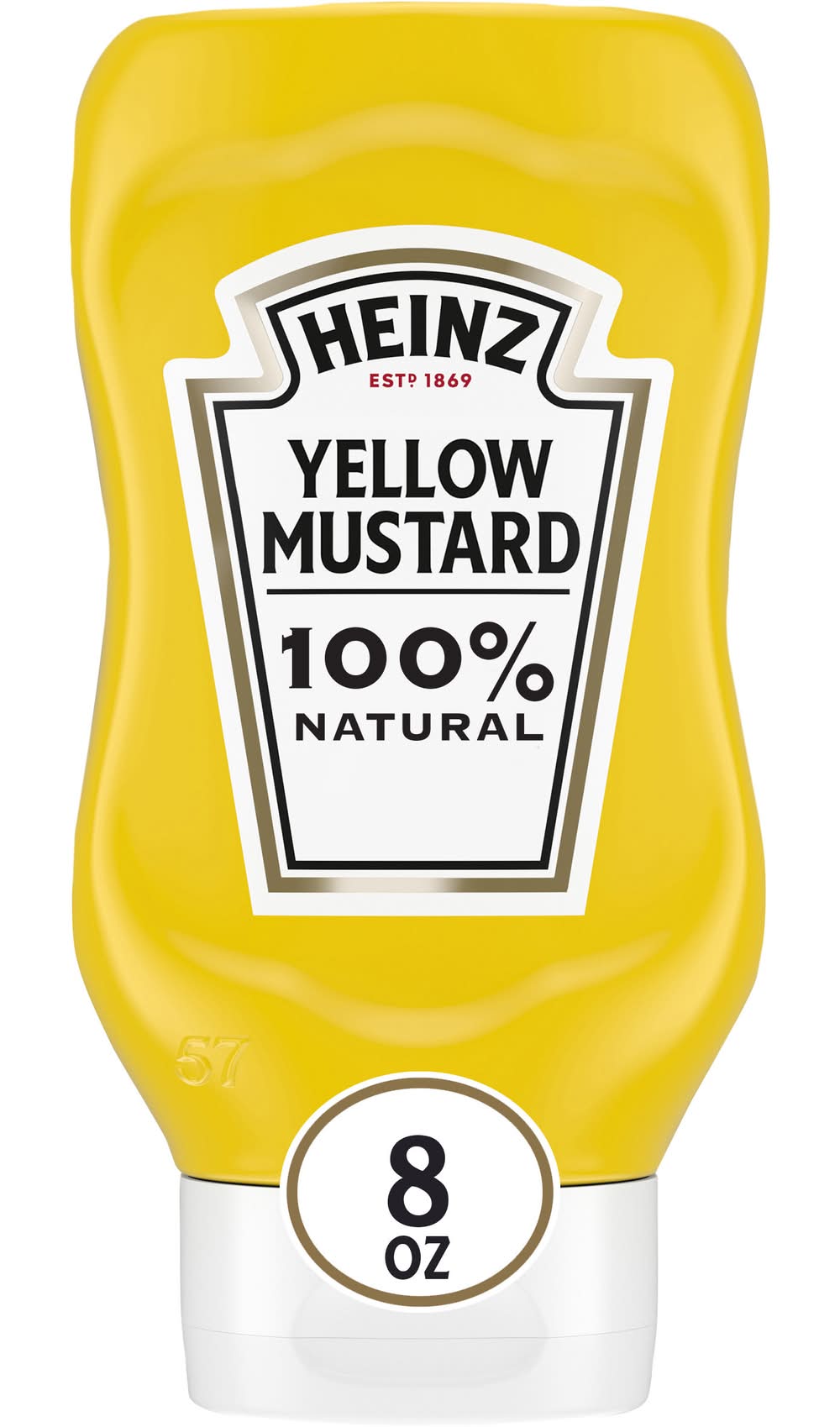 Heinz Natural Yellow Mustard (8 oz)