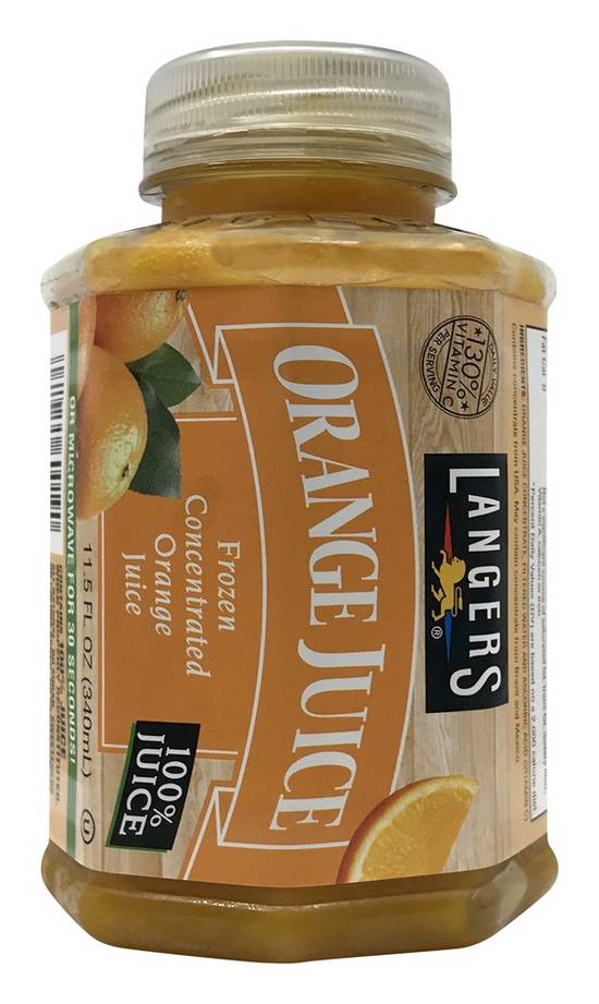 Langers Frozen Concentrated Orange Juice (11.5 fl oz)