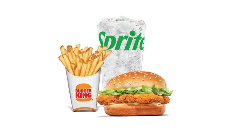 Chicken Jr. Sandwich Medium Combo