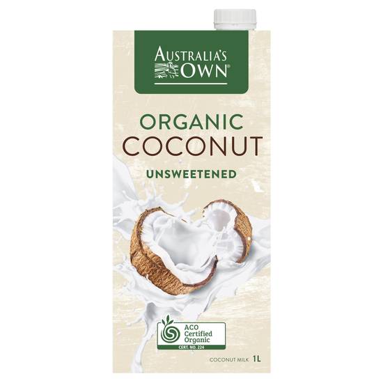 Australia's Own Unsweetened Organic Coconut Milk