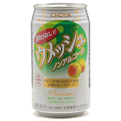 チョーヤ　酔わないウメッシュ　ノンアルコール　３５０ｍｌ