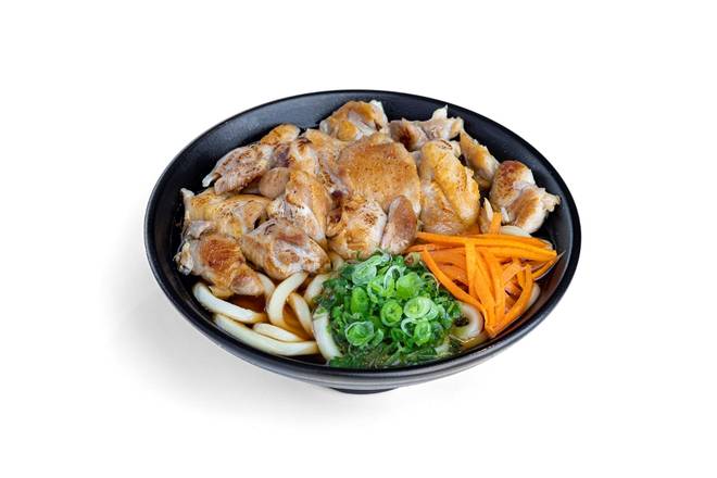 (p-13) Grilled Chicken Udon