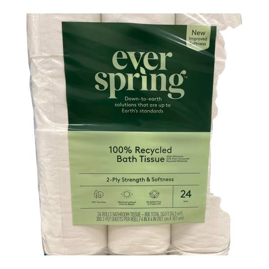 ever spring by Target 100% Recycled Bath Tissue Reviews