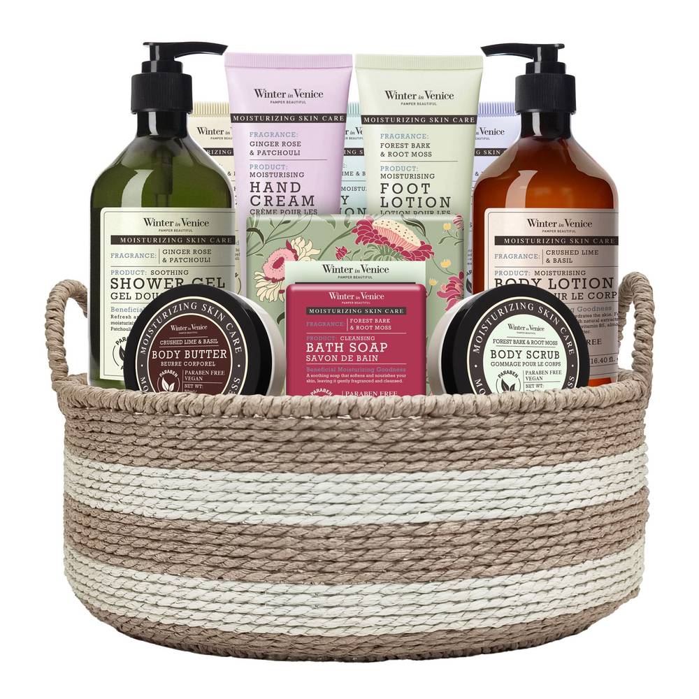 Winter In Venice Herbalist Garden Gift Basket