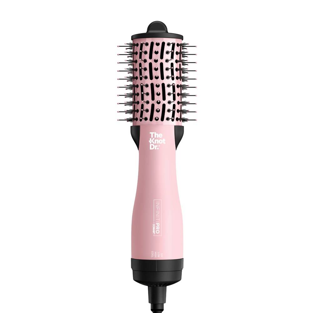 Conair Infinitipro Compact Oval Dryer Brush, Pink