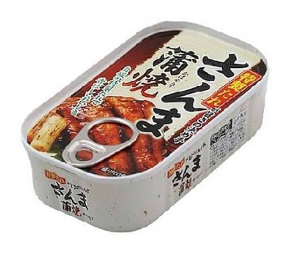 339109：ネクストレード さんま蒲焼き缶 100G / Nextrade Pacific Saury Kabayaki  (Canned Foods)
