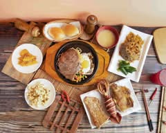 大口呆牛排 櫻花蝦美食