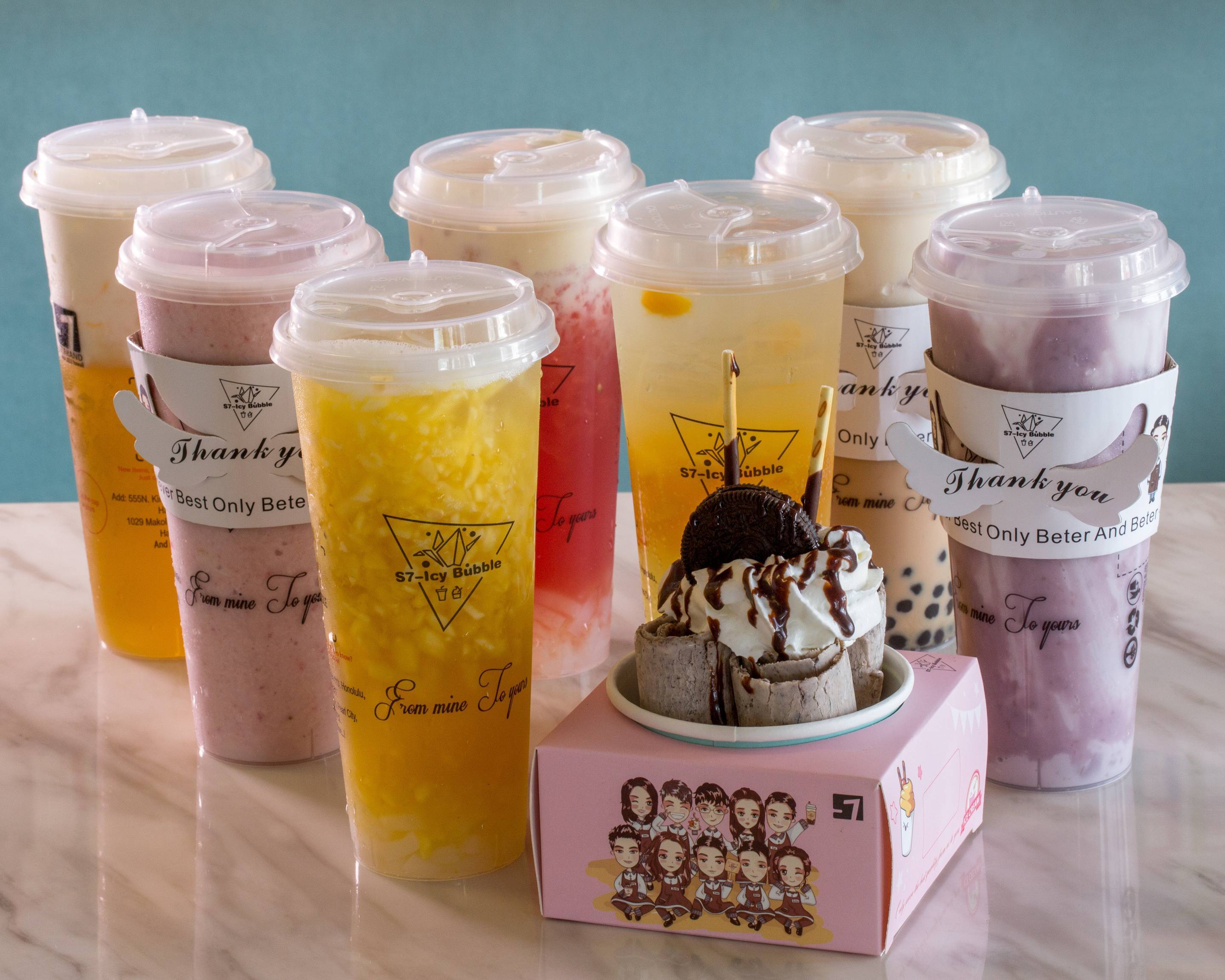 うーばー✨ Order S7 Icy Bubble - Menu & Prices - Honolulu Delivery | Uber Eats