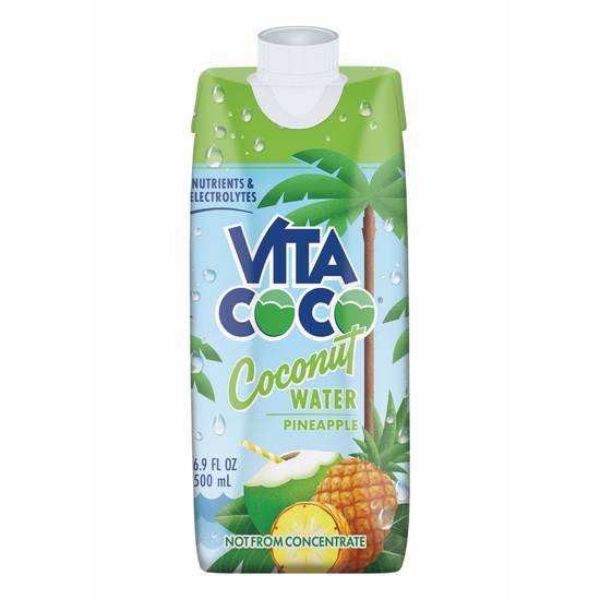Order Vita Coco Pineapple Coconut Water (16.9 oz) food online from Rite Aid store, Shawnee on bringmethat.com