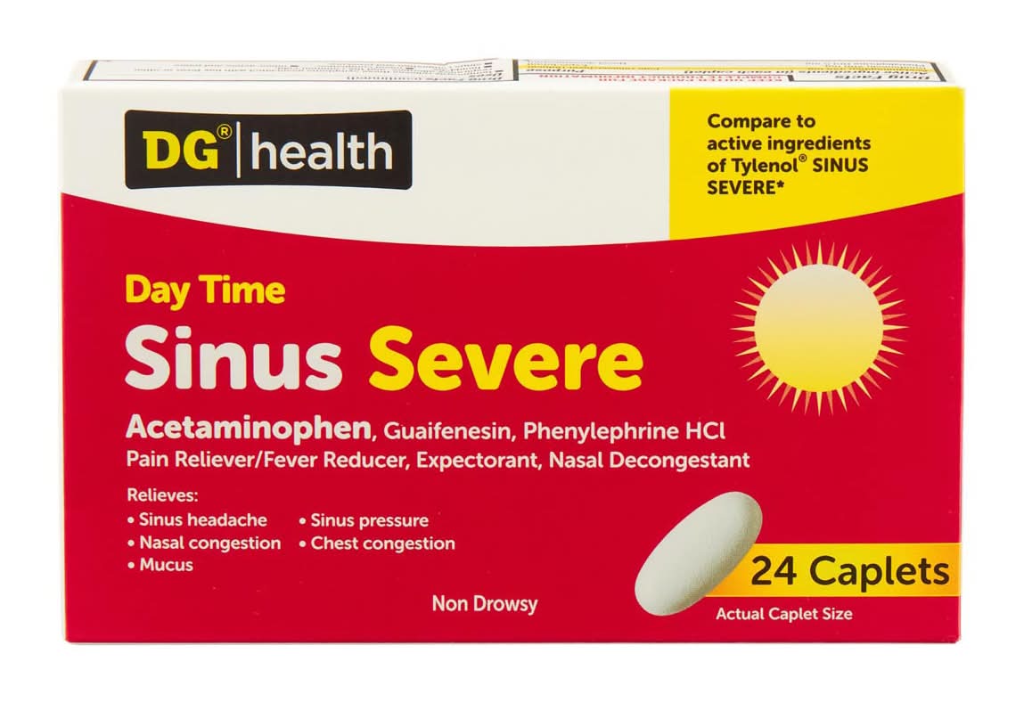 DG Health Sinus Severe Daytime (24 ct)