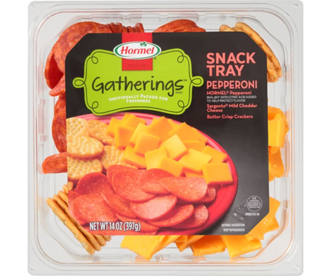 Hormel Gatherings Pepperoni Snack Tray