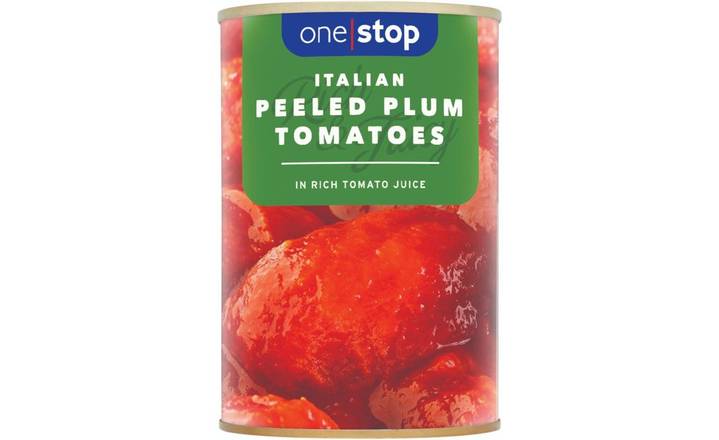 One Stop Italian Peeled Plum Tomatoes 400g (393524)