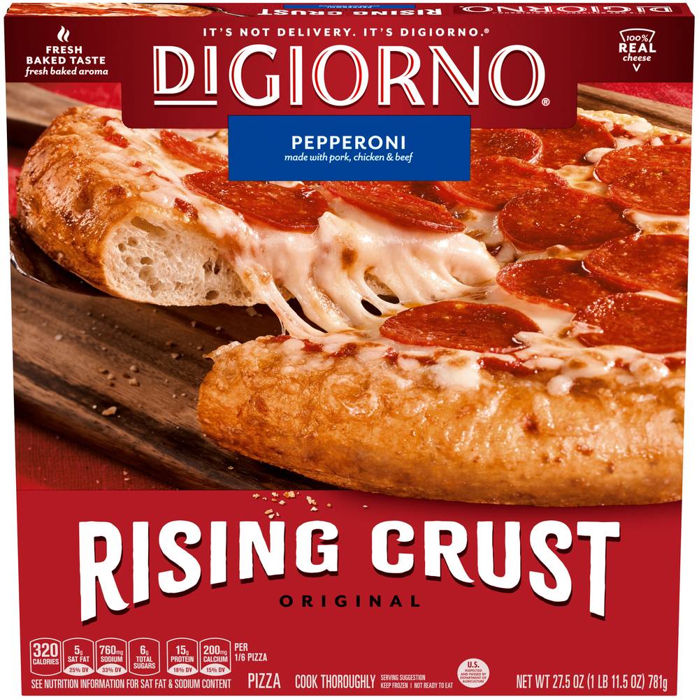 DiGiorno Rising Crust Pizza, Pepperoni (1.72 lbs)