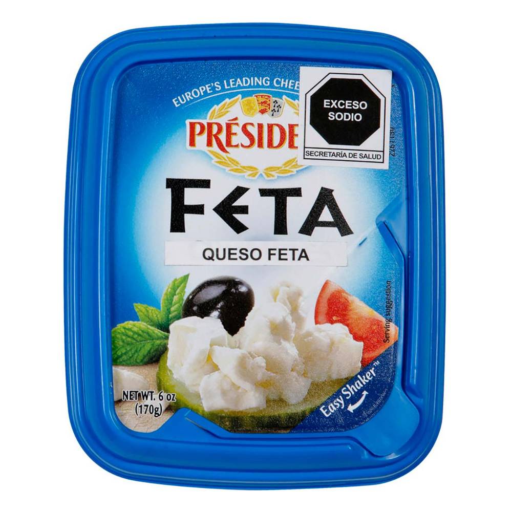 Président · Queso feta desmoronado (170 g)