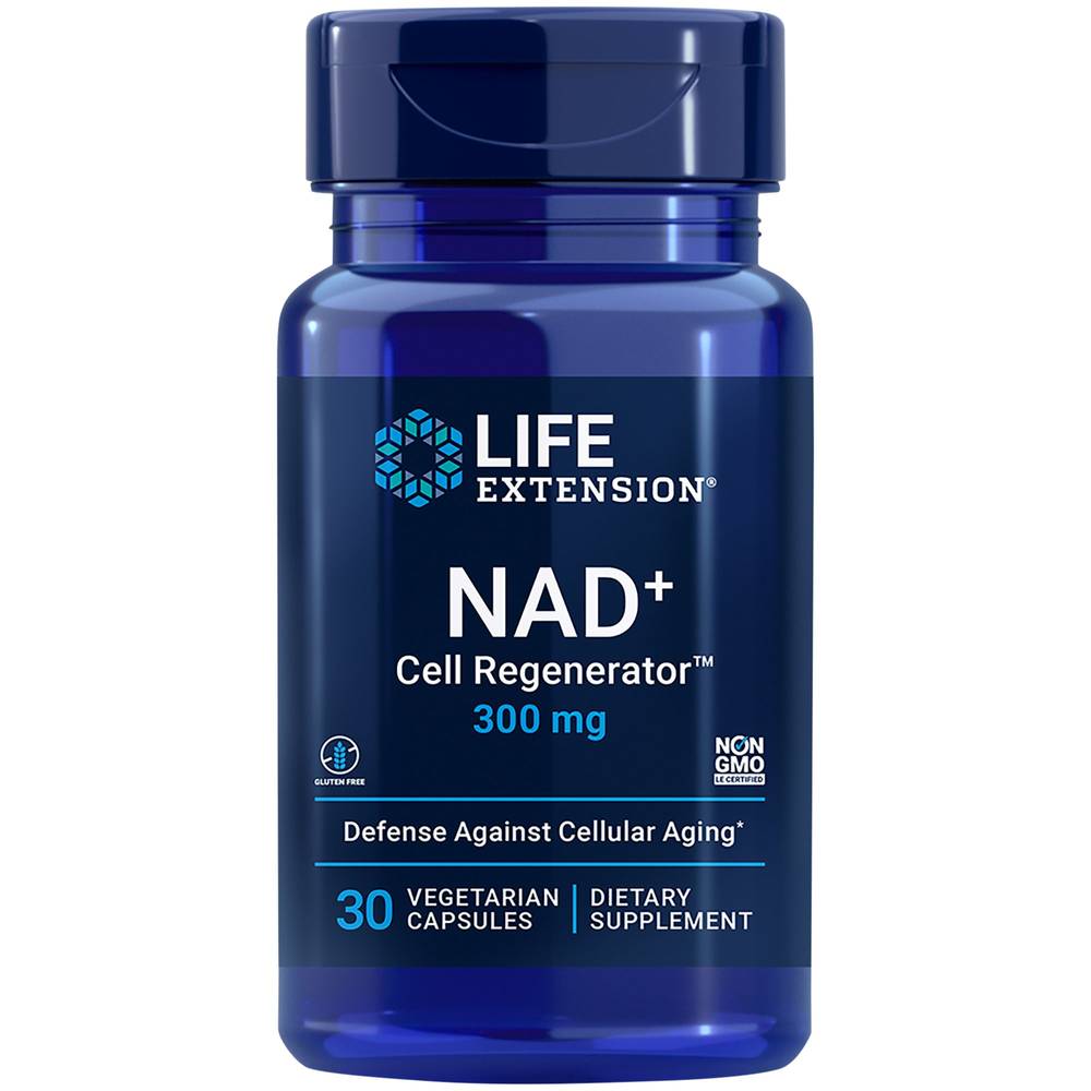 Life Extension Nad+ Cell Regenerator Vegetrain Capsules