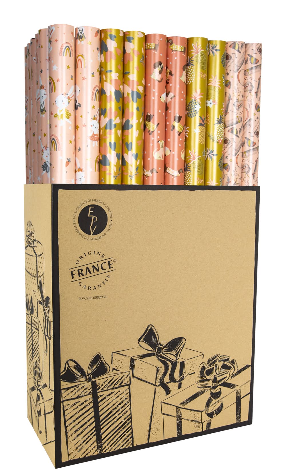 Les Couleurs de L'emballage - Papier cadeau rlx lea (100g)