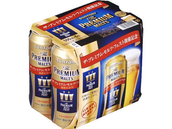 サントリー ザ プレミアムモルツ フェスト記念特発 6缶